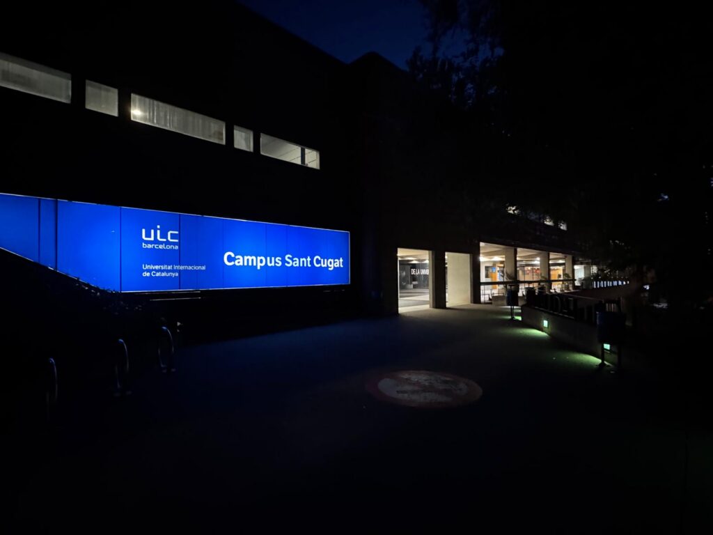 Campus Sant Cugat de la UIC Barcelona al inicio del curso